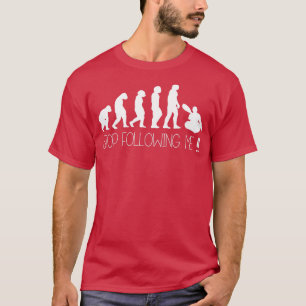 STOPPA EFTER MIG Rwing Evolution-födelsedag T Shirt