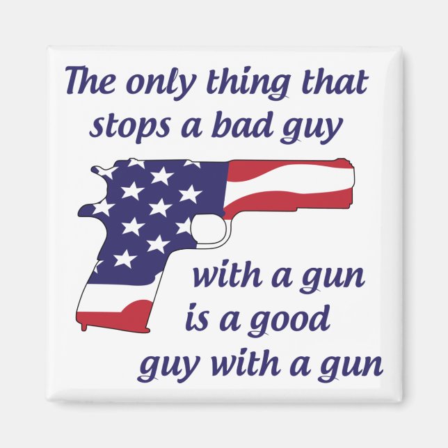 Stoppa en dålig kille magnet (Framsidan)