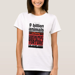 Stoppa fabrikslantbruk t-shirt