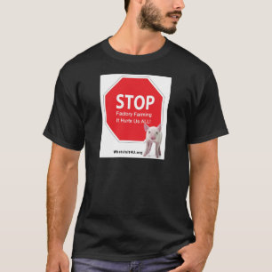 Stoppa fabrikslantgårdserie 1 t-shirt
