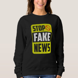 Stoppa fake News Press Freedom Högers Journalism J T Shirt