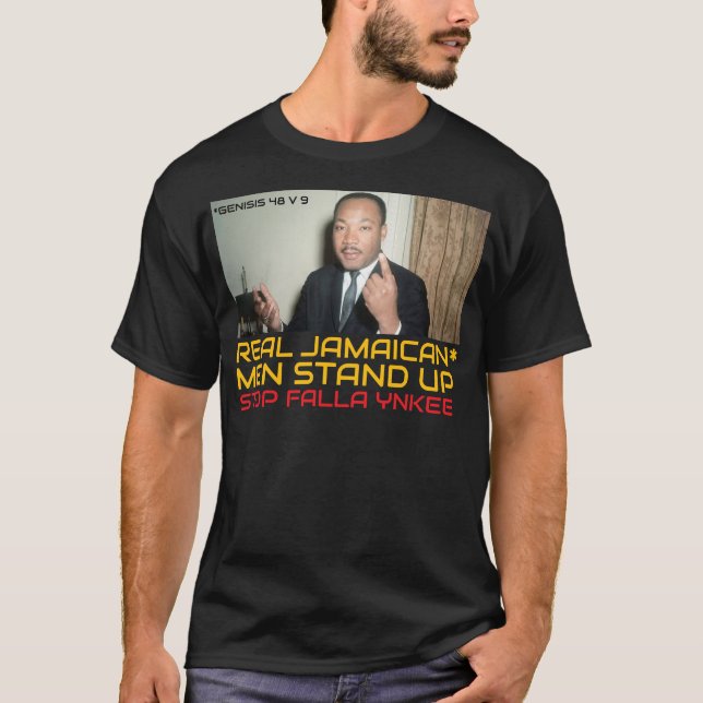 STOPPA FALLA. YNKEE Basic Mörk T-Shirt (Framsida)