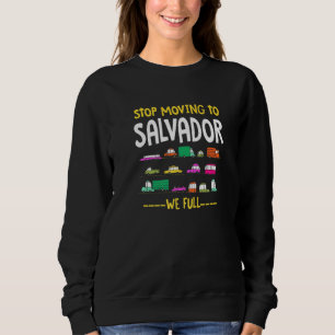Stoppa Flyttan till Salvador Vi Fullt Brasilien Tr T Shirt