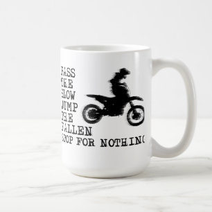 Stoppa För Ingenting Dirt Bike Motocross Mugg