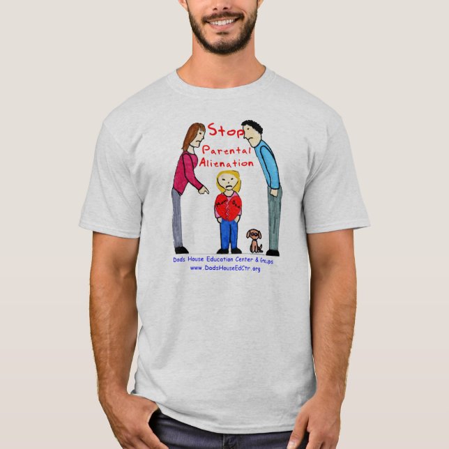 Stoppa föräldra- Alienation T Shirt (Framsida)