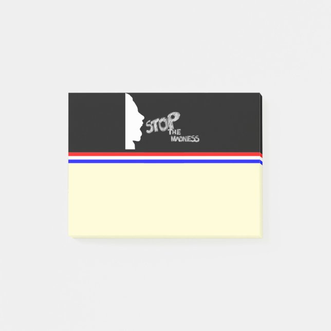 Stoppa Galenheta Post-it Block (Framsida)