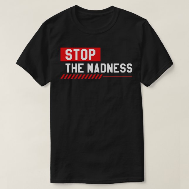 Stoppa Galenheta T Shirt (Design framsida)