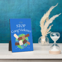 Stoppa Gang Violence Händer som kom in