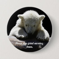 Stoppa global värme som den polara björnen knäppas