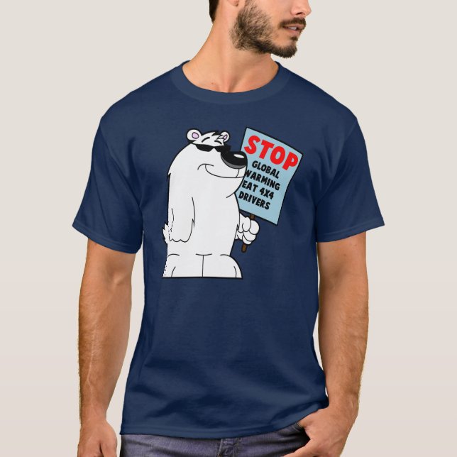 Stoppa global värme t-shirt (Framsida)