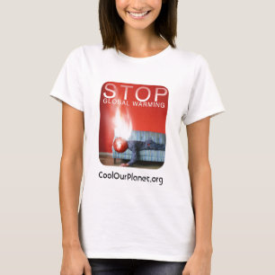 Stoppa global värme tee shirt
