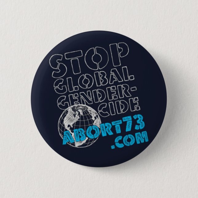 Stoppa globala Gendercide/Abort73.com Knapp (Framsida)