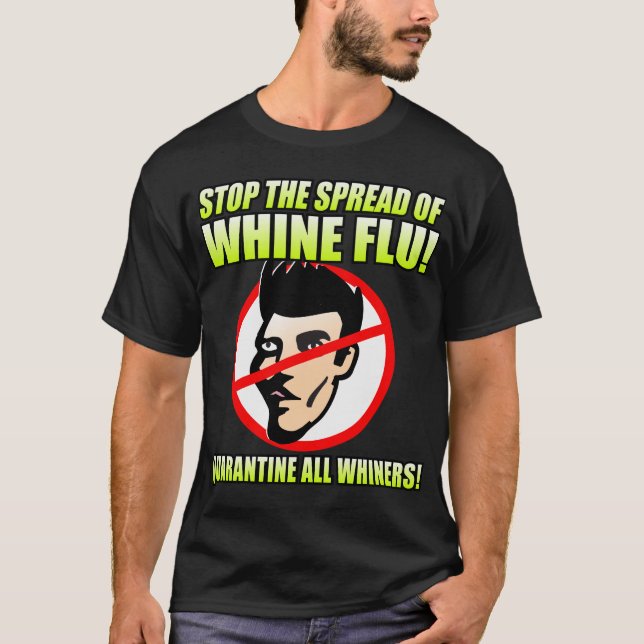 STOPPA GNÄLLAR INFLUENSA TEE SHIRT (Framsida)
