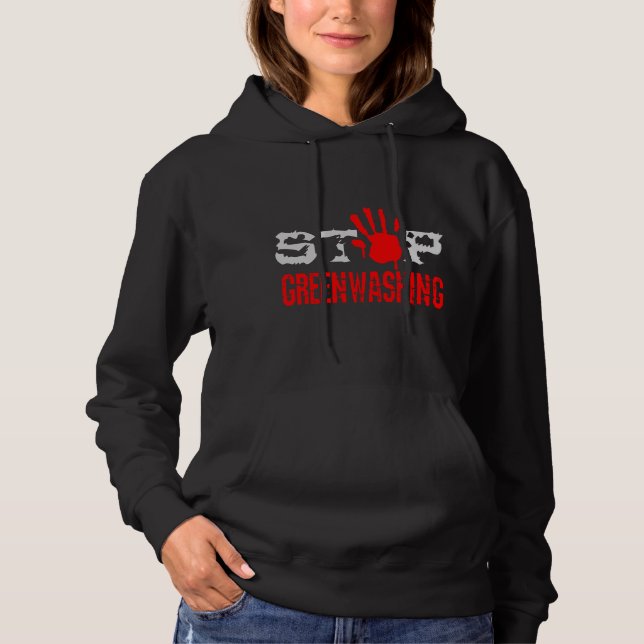 Stoppa grönmålning t shirt (Framsida)