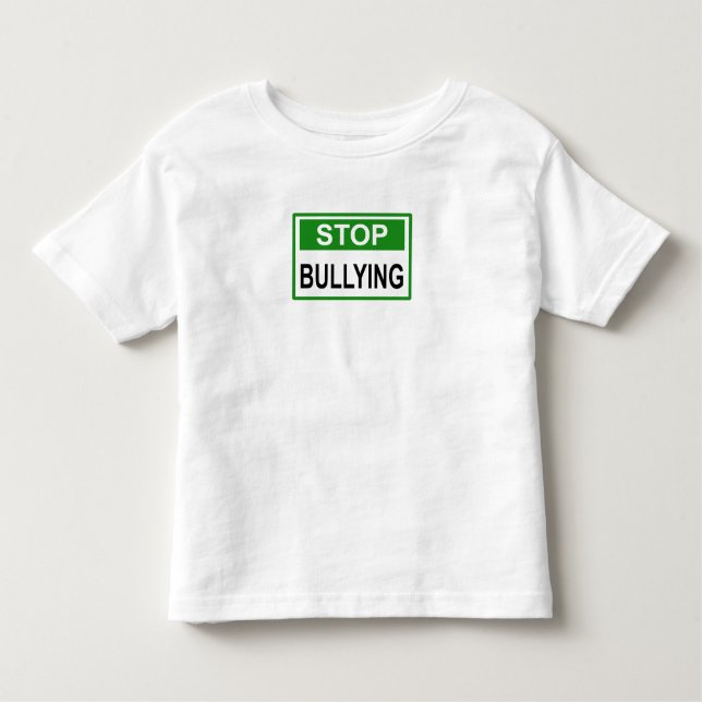 Stoppa grönten för kopieringsskylt t shirt (Framsida)