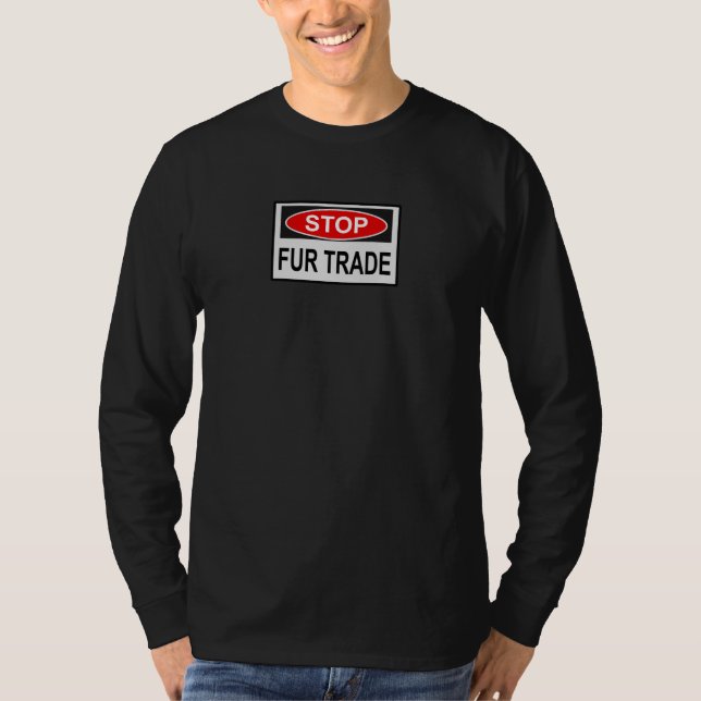 Stoppa handelssignalen för Päls T Shirt (Framsida)