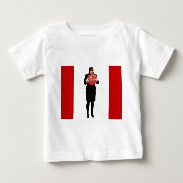 Stoppa harperen t-shirt (Framsida)