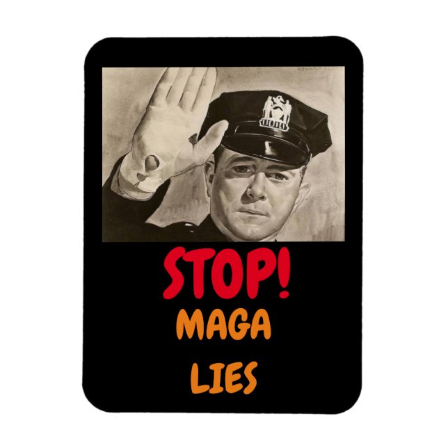Stoppa Hate Tal, redigera textmagnet Magnet (Vertikal)