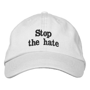Stoppa hatet broderad keps