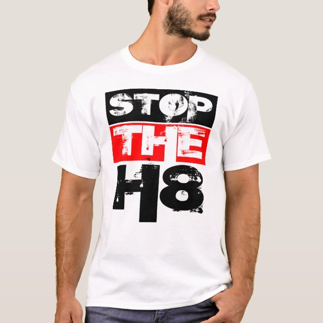 Stoppa hatten tee (Framsida)