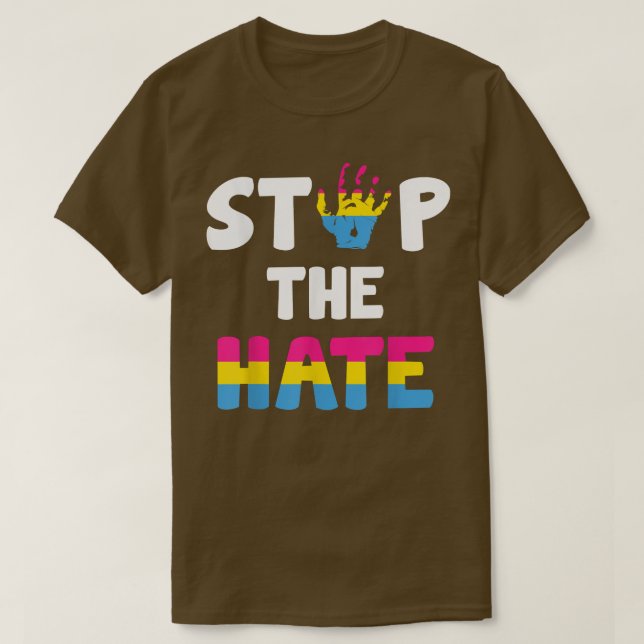 Stoppa hbt-hate-Gay pride-månaden-överföring av hb T Shirt (Design framsida)
