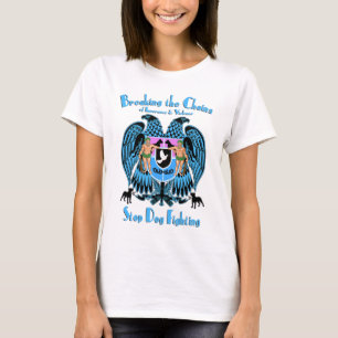 Stoppa hundstridighet, hund för Terrier för T-shirt