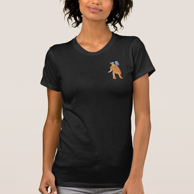 stoppa i fickan min gud på Blk Tee Shirt (Framsida)