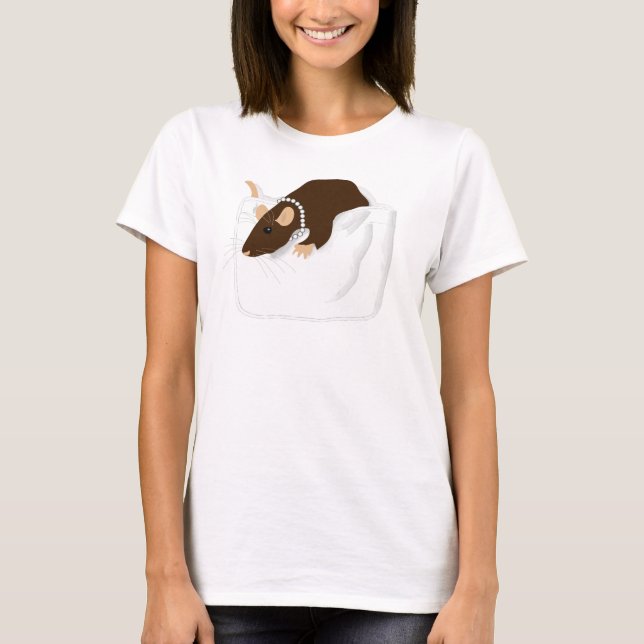 Stoppa i fickan råttan tee shirt (Framsida)