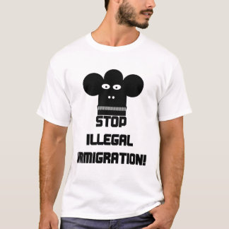 Stoppa illegal invandring! tee shirt