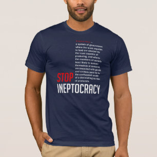 Stoppa Ineptocracy Tröja