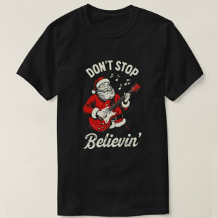 Stoppa inte Believin God jul Tshirts
