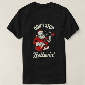 Stoppa inte Believin God jul Tshirts