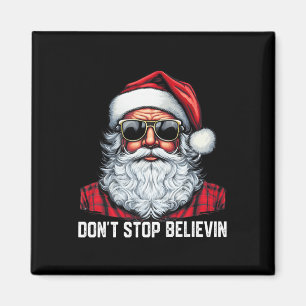 Stoppa inte Believin Roligt Julbojor Kids Magnet