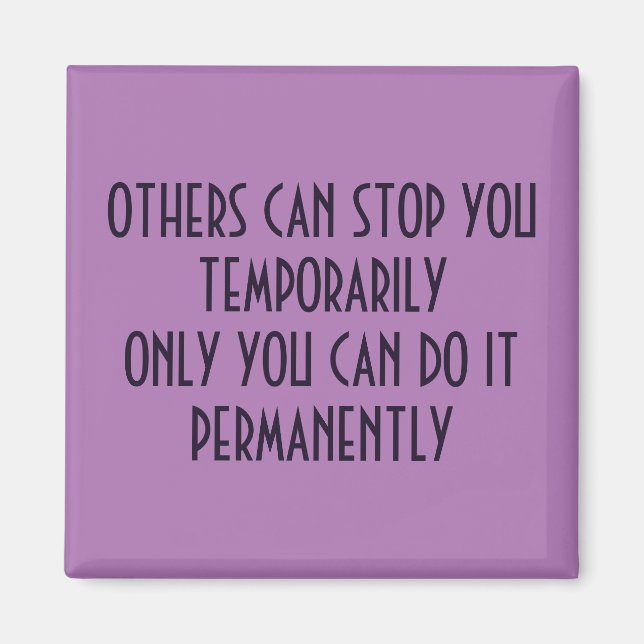 STOPPA INTE MAGNET (Framsidan)