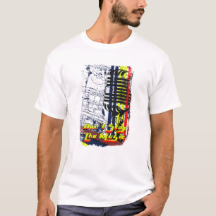 stoppa inte musik påverkad grunge avbildar t shirt