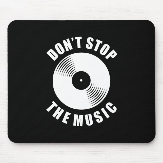 Stoppa inte musiken musmatta (Framsidan)