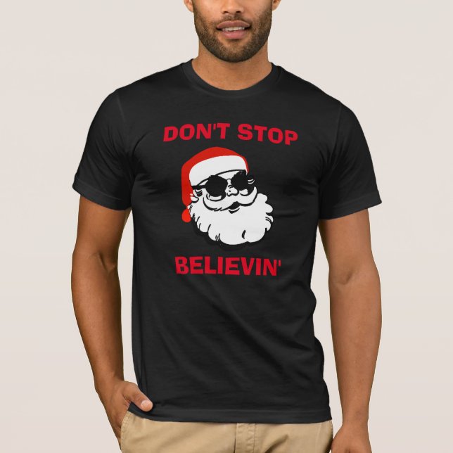 STOPPA INTE SANTA T-SHIRT (Framsida)