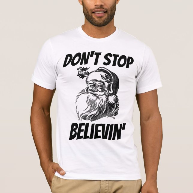 STOPPA INTE SANTA T-SHIRTS VINTAGE (Framsida)
