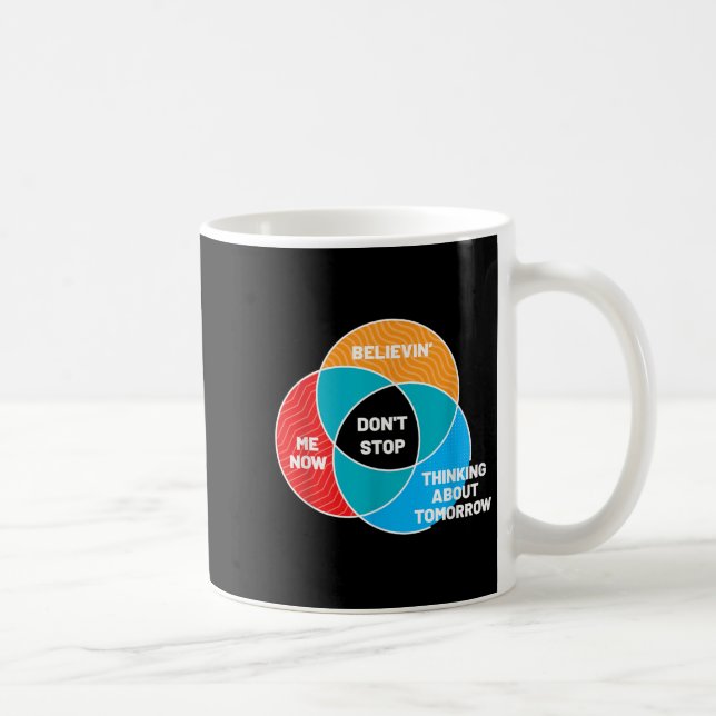 Stoppa inte Venndiagram-klippet Sten Kaffemugg (Höger)