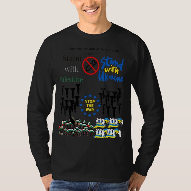 Stoppa invasionen t shirt (Framsida)