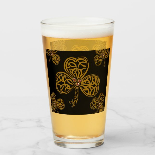 STOPPA IRLÄNDSKA DRINKER! GLASKOPP (Framsida fylld)