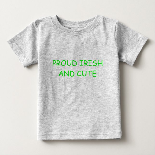 STOPPA IRLÄNDSKA OCH KUTE T-SHIRT (Framsida)