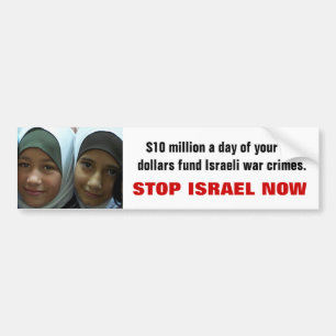 STOPPA ISRAEL NU BILDEKAL