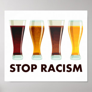 Stoppa jämställdhet för alkoholrasismöl poster
