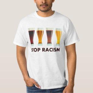 Stoppa jämställdhet för alkoholrasismöl t-shirt