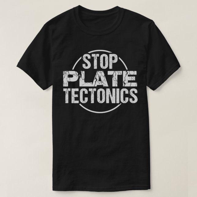 Stoppa kateterisk geologi i Älskare T Shirt (Design framsida)