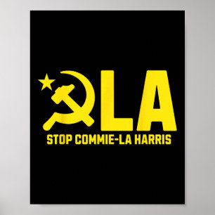 Stoppa kommunismens trumfkort från Commie la Harri Poster