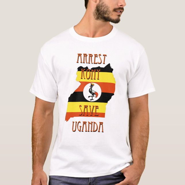 Stoppa Kony 2012 T Shirt (Framsida)