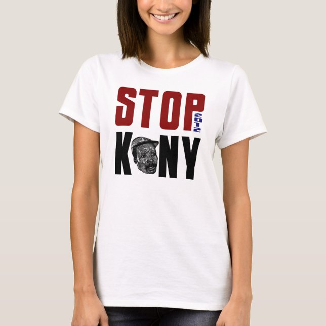 Stoppa Kony 2012 Tee Shirt (Framsida)