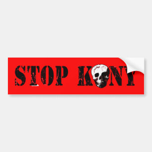 Stoppa Kony Bildekal